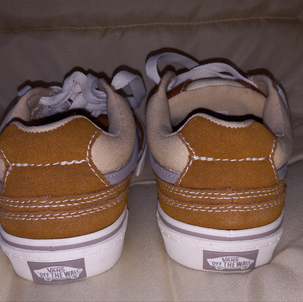 Vans Women's Caldrone Sneaker dark brown Size 8 - Picture 2 of 7